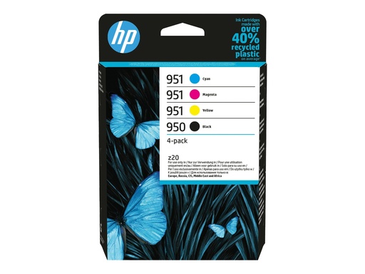 [6ZC65AE] HP 950/951 - 4er-Pack - Schwarz, Gelb, Cyan,