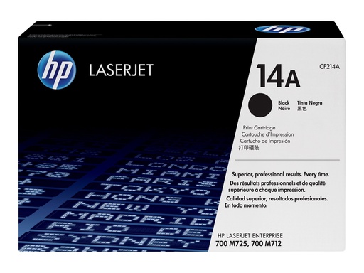 [CF214A] HP 14A - Schwarz - original - LaserJet - Tonerpatrone (CF214A)