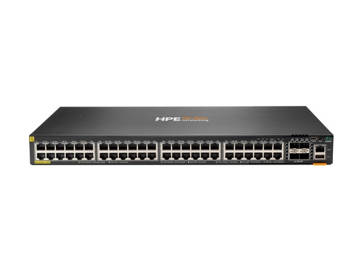 [S0M85A#ABB] HPE Aruba Networking CX 6200F 48G Class 4 PoE 4SFP 740W Switch - Switch - max. Stapelentfernung 10 km - L3 - managed - 48 x 10/100/1000 (PoE+)