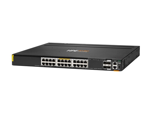 [S0G05A] HPE Aruba Networking 6300M 24p Smart Rate 1G/2.5G/5G Class6 PoE 4p SFP56 50G TAA Switch - Switch - max. Stapelentfernung 10 km - L3 - managed - 48 x 100/1000/2.5G/5G (4PPoE)