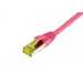 [S217698] Synergy 21 Patchkabel RJ45 CAT6A 500Mhz magenta S-STP S/FTP TPE/LSZH Ultraflex - Kabel - Netzwerk