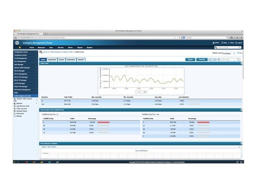[JG751AAE] HPE Intelligent Management Center Network Traffic