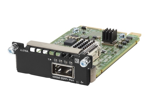 [JL078A] HPE Aruba 3810M 1QSFP+ 40GbE Module - Zubehörkit
