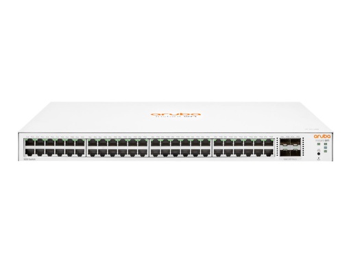 [JL814A] HPE Networking Networking Instant On Switch 48p Gigabit 4p SFP 1830 - Managed - L2 - Gigabit Ethernet (10/100/1000) - Vollduplex - Rack-Einbau - 1U