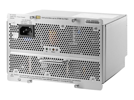 [J9828A] HPE Netzteil (Plug-In-Modul) - 700 Watt - für Aruba 5406R, 5406R 8-port,
