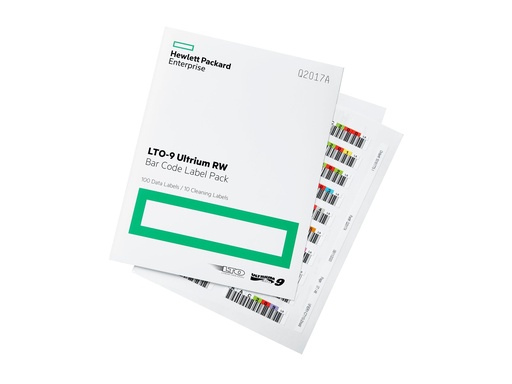 [Q2017A] HPE Barcode-Etiketten (LTO-9) - für HPE T950/TFinity