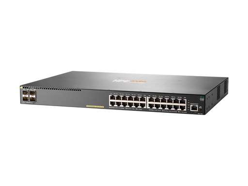 [JL261A#ABB] HPE Aruba 2930F 24G PoE+ 4SFP - Switch - L3 - managed - 24 x 10/100/1000 (PoE+)