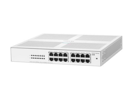 [R8R47A#ABB] HPE Networking Aruba Instant On 1430 16G - Unmanaged - L2 - Gigabit Ethernet (10/100/1000) - Vollduplex - Rack-Einbau - 1U