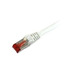 [S216135] Synergy 21 Patchkabel RJ45, CAT6 250Mhz, 0,25m weiss, S-STP(S/FTP), LSZH, , -• geflecht/Adernpaarefolien-geschirmt - Halogenfrei