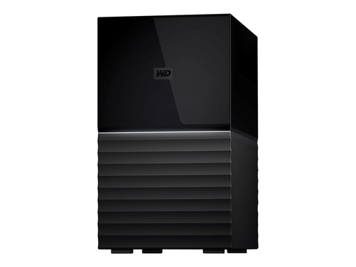 [WDBFBE0240JBK-EESN] WD My Book Duo WDBFBE0240JBK - Festplatten-Array - 24 TB - 2 Schächte - HDD 12 TB x 2 - USB 3.1 Gen 1 (extern)