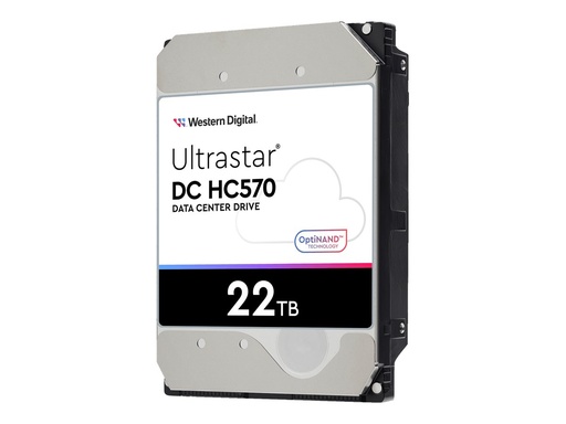 [0F48051] WD Ultrastar DC HC570 - Festplatte - verschlüsselt - 22 TB - intern - 3.5" (8.9 cm)