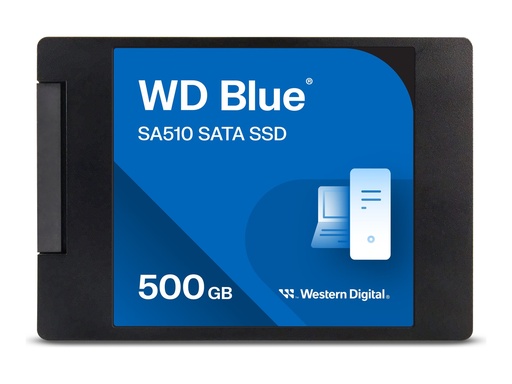 [WDS500G3B0A] WD Blue SA510 WDS500G3B0A - SSD - 500 GB - intern - 2.5" (6.4 cm)